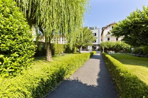 Private garden and terrace