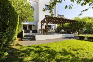 Private garden and terrace