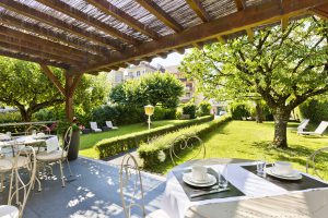 Private garden and terrace